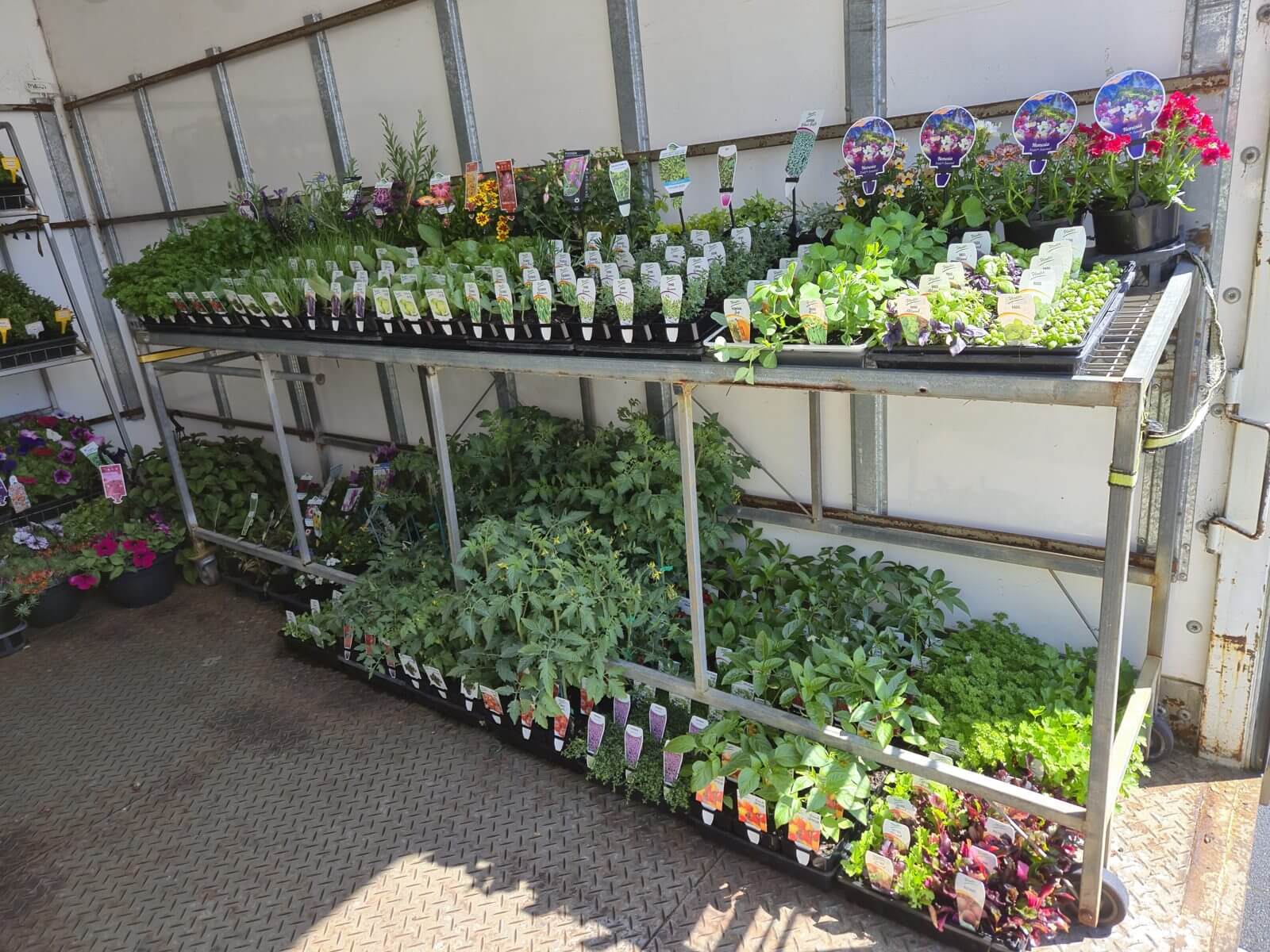 Plantex Spec Truck loaded for wholesale plant delivery Melbourne retailers order from